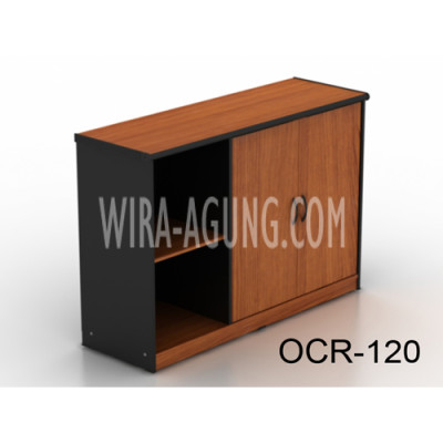  Lemari Rendah Metal Kayu Cabinet Credenza TV Counter